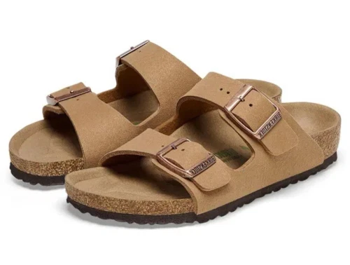 Birkenstock soft birki vegan pecan sandal Arizona til børn